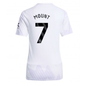 Manchester United Mason Mount #7 Replika Bortatröja Damer 2025-26 Kortärmad